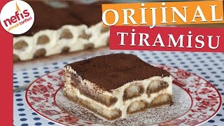 Gerçek Tiramisu Tarifi  İtalyan Tiramisu Nasıl Yapılır [upl. by Vasili460]