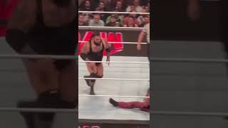 Bronson Reed and Braun Strowman fisticuffs WWE Raw live Event short wwe smackdown [upl. by Erb]