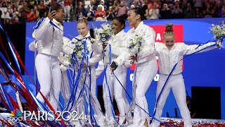 US Olympic Womens Gymnastics 2024 Paris Olympics roster announcement  NBC Sports [upl. by Purity]