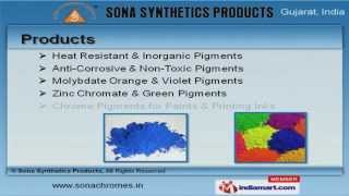 Chemical Pigments by Sona Synthetics Products Vapi Gujarat [upl. by Mchugh332]