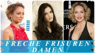 Freche frisuren damen 2018 [upl. by Adest]