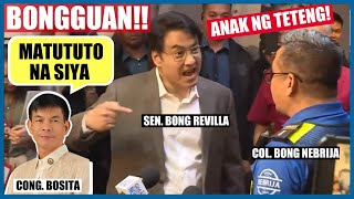 BONGGUANG BONG REVILLA VS BONG NEBRIJA AT PAYO NI CONG BOSITA [upl. by Idonna]