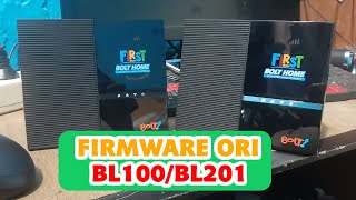 Firmware original router Bolt BL201 [upl. by Wendy]