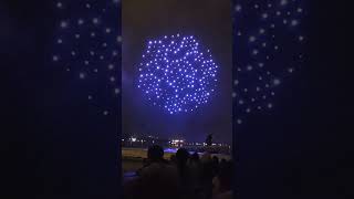 Geneva fireworks with drones and water jets amazing  Geneva switzerland fireworks drones [upl. by Omolhs]