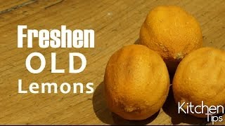 How to freshen old lemons  Venyuno Kitchen Tips [upl. by Mullac]