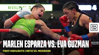 10 ROUND WAR  Marlen Esparza vs Eva Guzman Highlights [upl. by Hussein]