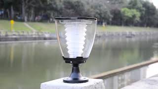 Lampioncino e Lampada ad Energia Solare a Led con Pannello Fotovoltaico per Giardini EcoWorldShop [upl. by Hako]