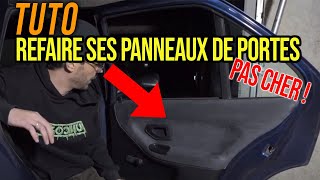 TUTO  REFAIRE SES PANNEAUX DE PORTES POUR PAS CHER [upl. by Cherri]