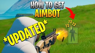 How To Get AIMBOT Updated  Fortnite Creative [upl. by Litta528]