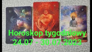 Horoskop tygodniowy od 2407 do 30072023 [upl. by Ydorb]