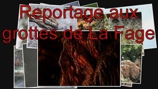 Reportage gouffre de La Fage [upl. by Aeslehc365]