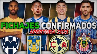 ¡MÁS de 12 FICHAJES del APERTURA 2023 ¡LUCAS a RAYADOS ¡CHIVAS PONE 6MDD x CHAVEZ ¡DUPUY al AME [upl. by Madonna]