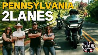 We Rode along the Delaware River  Pennsylvania Motorcycle Trip [upl. by Kym5]