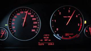 New BMW X3 xDrive 20d F25 2011 Acceleration 0160 kmh [upl. by Acirderf155]