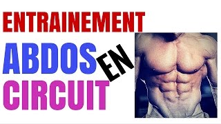 Musculation  Entraînement Abdominaux En Circuit [upl. by Deron]