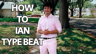 How sxprano makes GLO beats for IAN Ian Type Beat Tutorial [upl. by Ynes]