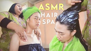 ASMR Creambath  5 Smoothly Intense Indonesian Hair Spa [upl. by Annam87]