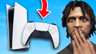 i finally got a PS5 playing gta 5 on the playstation 5  GTA 5 THUG LIFE 524 [upl. by Kassab]