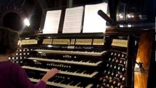 Tutorial on the 1918 Casavant Freres Organ First Congregational Church Detroit MI [upl. by Enileda]