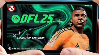 😱 DFL 25 DOWNLOAD MEDIAFIRE DIRETO COM MODO CARREIRA NO ANDROID ATUALIZAÇÃO FIFA EA FC 2024 🔥 [upl. by Asfah]