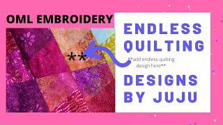 Quilting with an Embroidery Machine [upl. by Veats882]