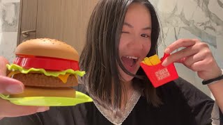 Welcome to Fast Food Cafe with Anabel ASMR🍔🍟 [upl. by Ahsinrev]