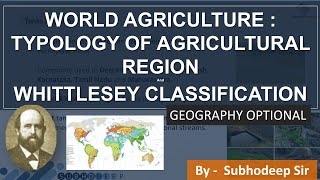 UGC NET Dec 2023  Geography  Whittlesey Classification Part1  Shikha Mam [upl. by Anitan805]