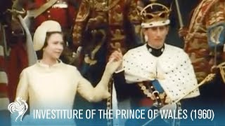 Prince Charles Investiture of the Prince of Wales aka POW 1969  British Pathé [upl. by Leith202]