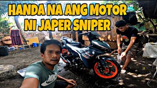 BAKIT KAYA BIGLANG PINALINISAN NI JAPER SNIPER ANG BAGO NYANG SNIPERJaperSniperOfficial [upl. by Demha]