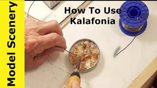 How To Use Kalifonia Resin Flux Soldering Basics [upl. by Noach]