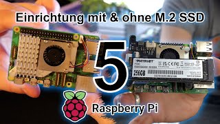 Raspberry Pi 5 Einrichtung  M2 SSD  Projekte ReviewTutorial4K [upl. by Vatsug]