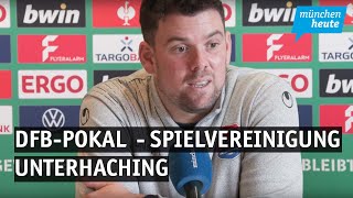 DFBPokal – Die Spielvereinigung Unterhaching empfängt in der zweiten Pokalrunde Fortuna Düsseld [upl. by Katleen551]