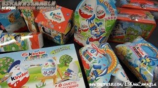 50 x Kinder Surprise Egg Easter Special Extrem Rare Packs Kinder Überraschung  Oster Edition [upl. by Deys]