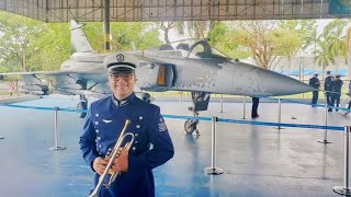 18 SUBOFICIAL MÚSICO DA AERONÁUTICA PERES  SEREI MÚSICO MILITAR Gravado dia 25082020 [upl. by Ailalue391]