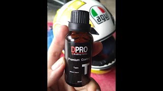 TUTORIAL CERAMIC COATING  D PRO JAPAN [upl. by Vlad]