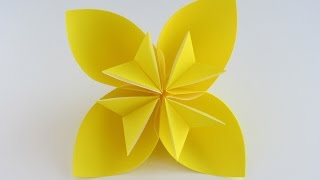 Easy Origami Kusudama Flower [upl. by Naor]