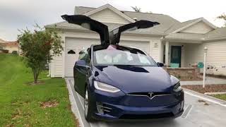 Tesla Model X 2018 Dancing [upl. by Arymat]