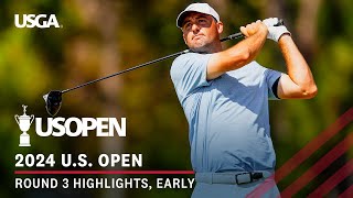 2024 US Open Highlights Round 3 Early [upl. by Eadith]