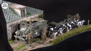 Be careful where you tread  135 WW2 diorama [upl. by Anatniuq814]