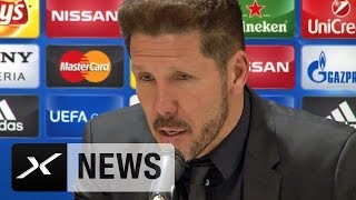 Diego Simeone quotDarum ist Fußball das beste Spielquot  PSV Eindhoven  Atletico Madrid 00 [upl. by Nosyaj]