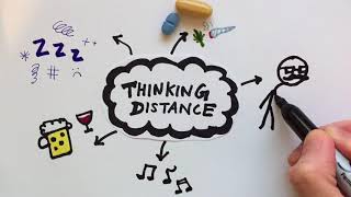 Stopping Distance Thinking Distance Braking Distance  GCSE Physics [upl. by Assyl]