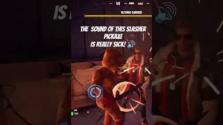 The sound effect of the slasher pickaxe is really sick halloween thriller horrormovie [upl. by Meid]