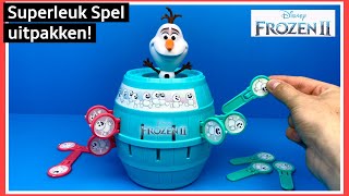 Disney Frozen Olaf Pop up spel uitpakken [upl. by Ralfston]