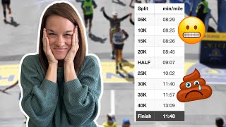 Worst Marathon Pacing Mistakes [upl. by Valsimot]