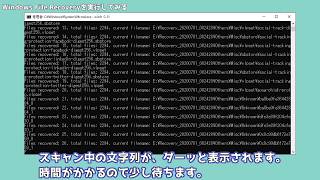 【Microsoft公式】無料のファイル復元ツールWindows File Recoveryを使ってみた [upl. by Pearline346]