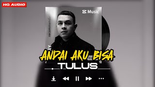 ANDAI AKU BISA  TULUS VIDEO LIRIK CHRISYE COVER [upl. by Irtimid174]