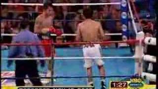 Pacquiao Barrera111th Round [upl. by Akihsay]