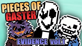 PIECES OF GASTER vol 1  All Gaster Secrets Theories Evidence Explained in Undertale  Deltarune [upl. by Ahsinwad]