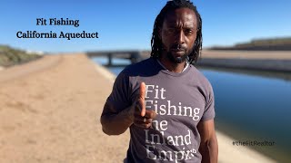 Aqueduct Fishing for Catfish and Striper  California Aqueduct  Hesperia Main Street theFitRealtor [upl. by Sophi]