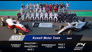 2023 Formula 4 UAE Championship ROUND 3 RACE 2 [upl. by Enailil]